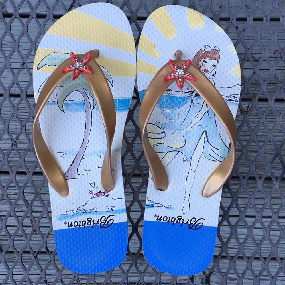 NWOT Brighton flip flops